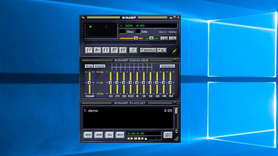 90s aplikacije na Windows desktopu